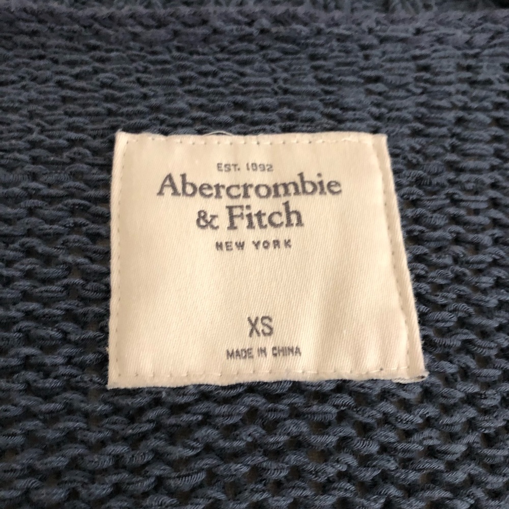 Abercrombie & Fitch Women’s Knit Cardigan. Blue, Size XS. Perfect Condition - Picture 6 of 12